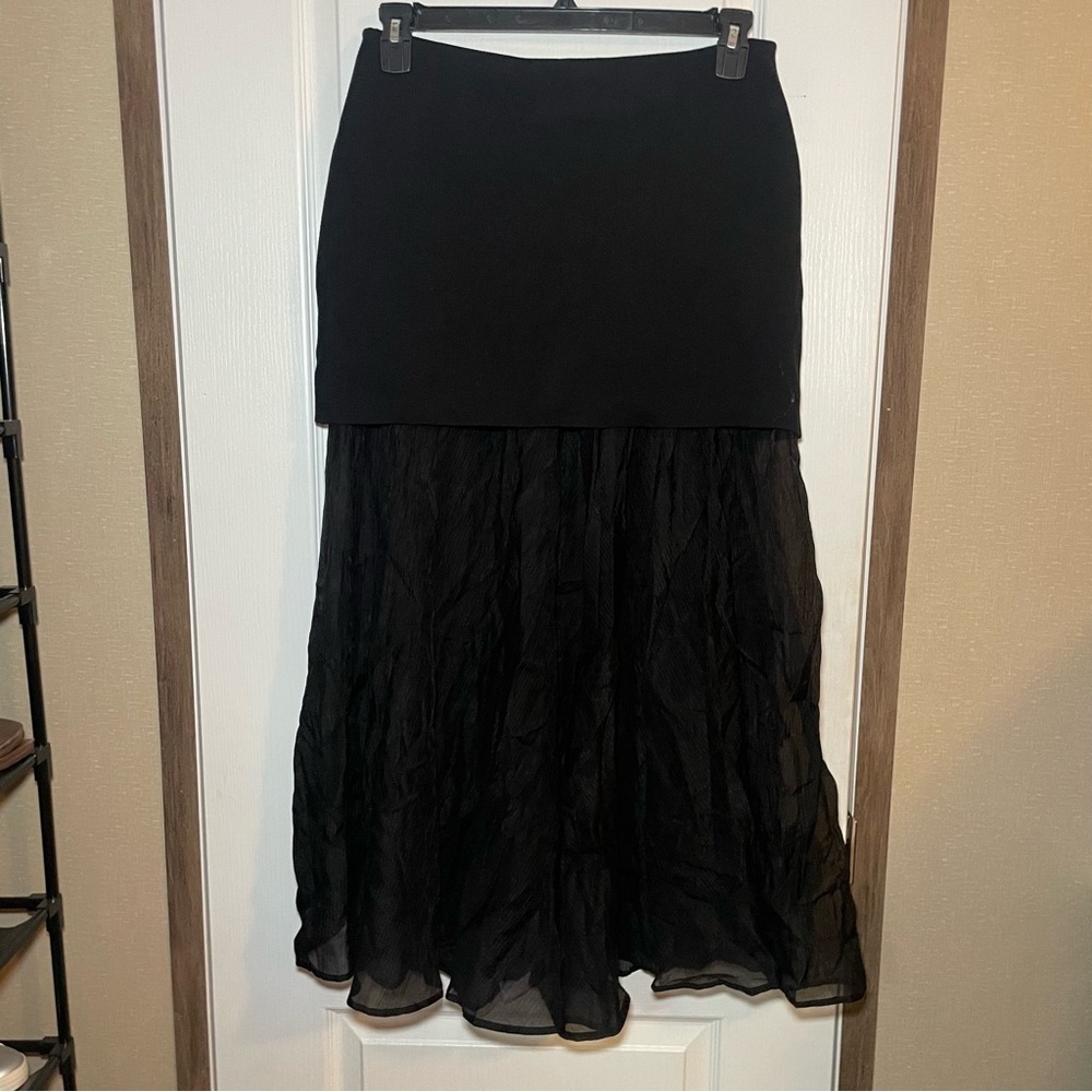 Steve Madden Black Malvina Skirt Size Large - Picture 7 of 7